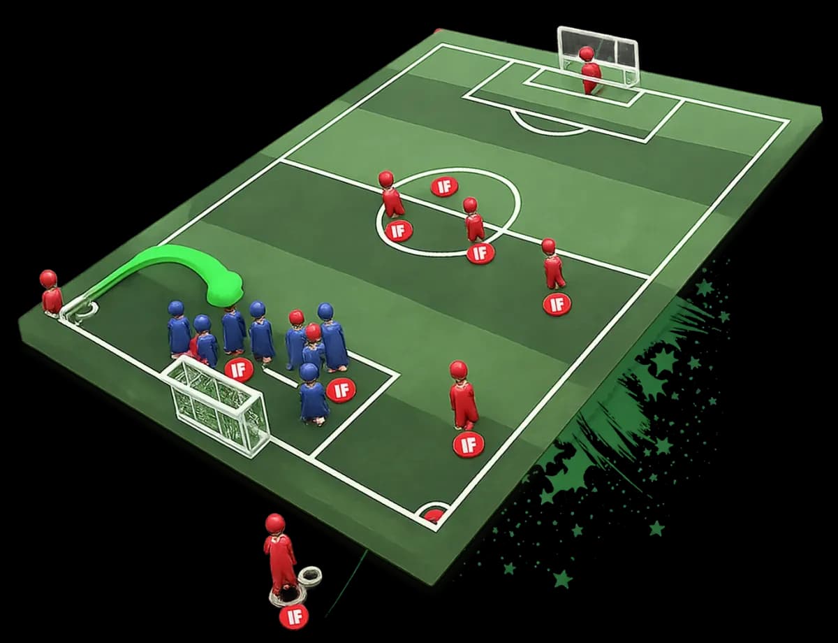 ملعب كرة قدم تكتيكي