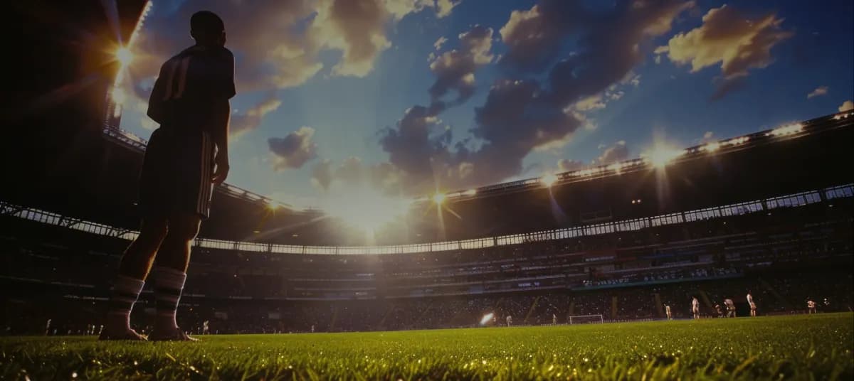 خلفية الملعب